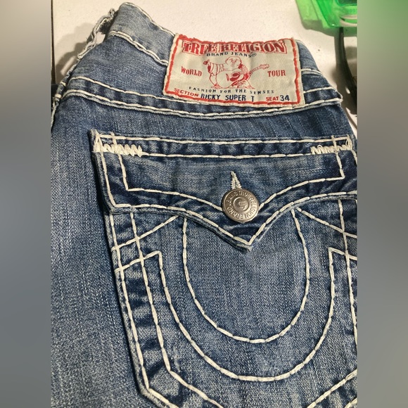 SOLD! Bundle! Vintage Ricky Super T True Religion EUC - Picture 4 of 10